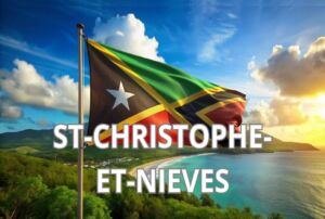 ST CHRISTOPHE ET NIEVES DRAPEAU TITRE