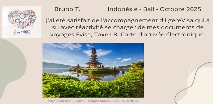 Témoignage Bruno Thiery BALI 191025